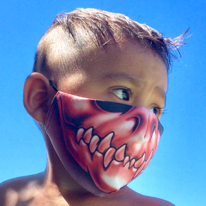 Kids Red Dino Mask