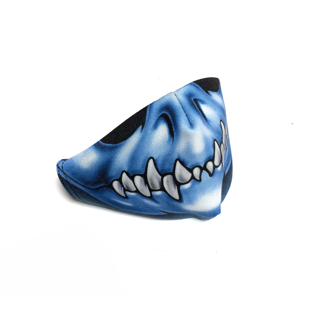 Kids Blue Dino Mask